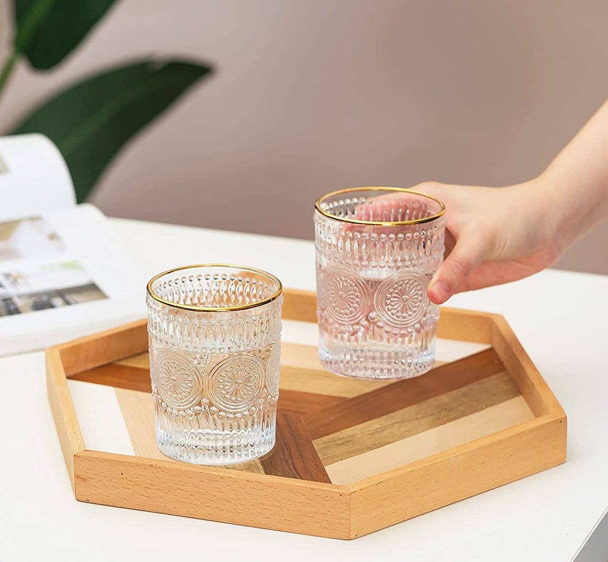 coffee-table-tray-hexagon