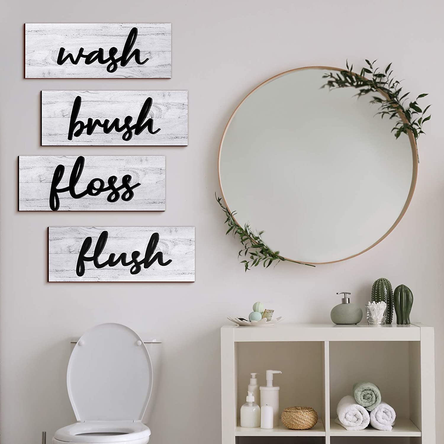 farmhouse-bathroom-decor-wood-signs