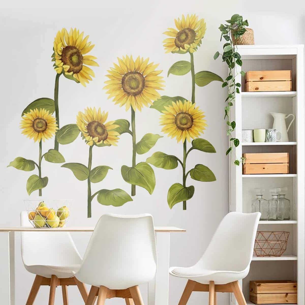 sunflower-kitchen-decor-wall-decals