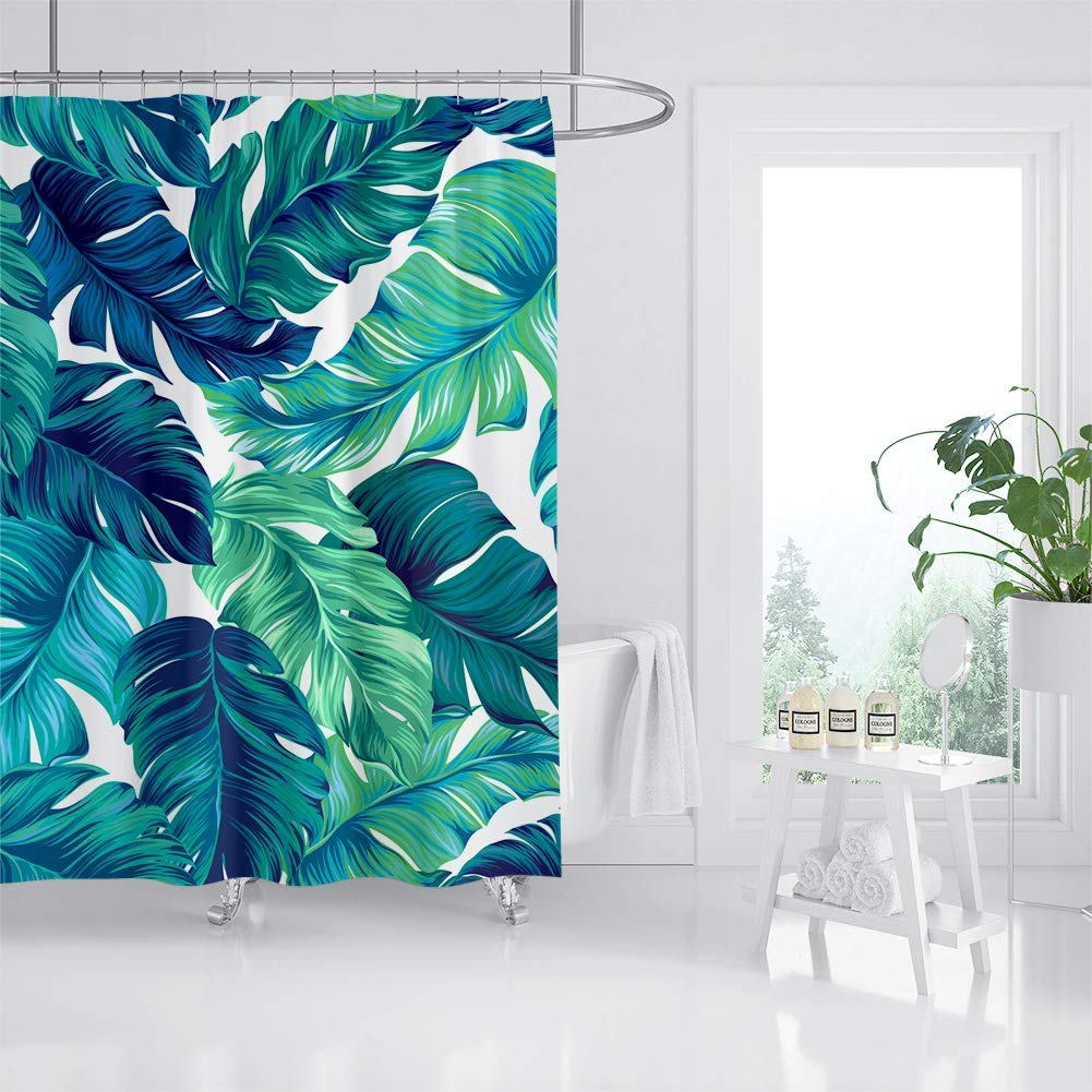 tropical-decor-shower-curtain