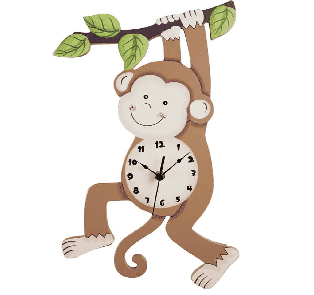 jungle-nursery-decor-clock