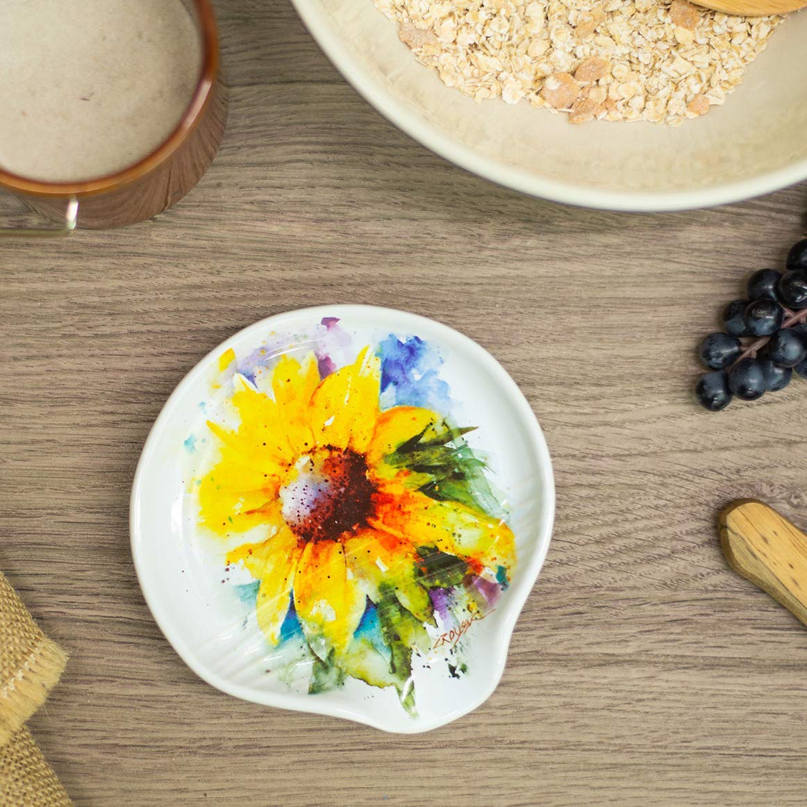 sunflower-kitchen-decor-spoon-rest