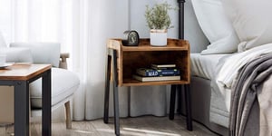 20 Perfectly Small Bedside Tables To Fit Any Bedroom Style