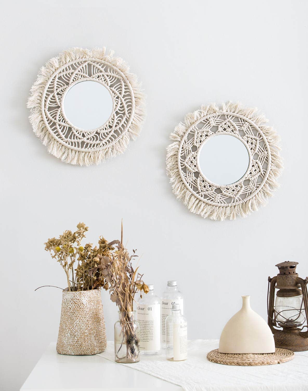 macrame-wall-hangings-mirror-set