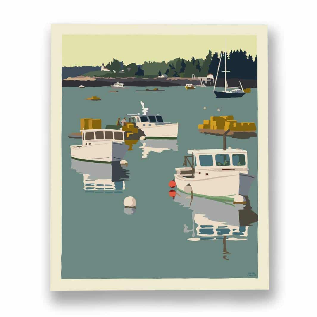 ocean-art-lobster-boats