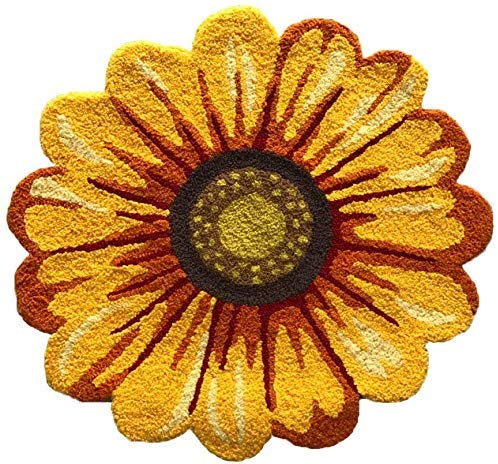 sunflower-kitchen-decor-rug