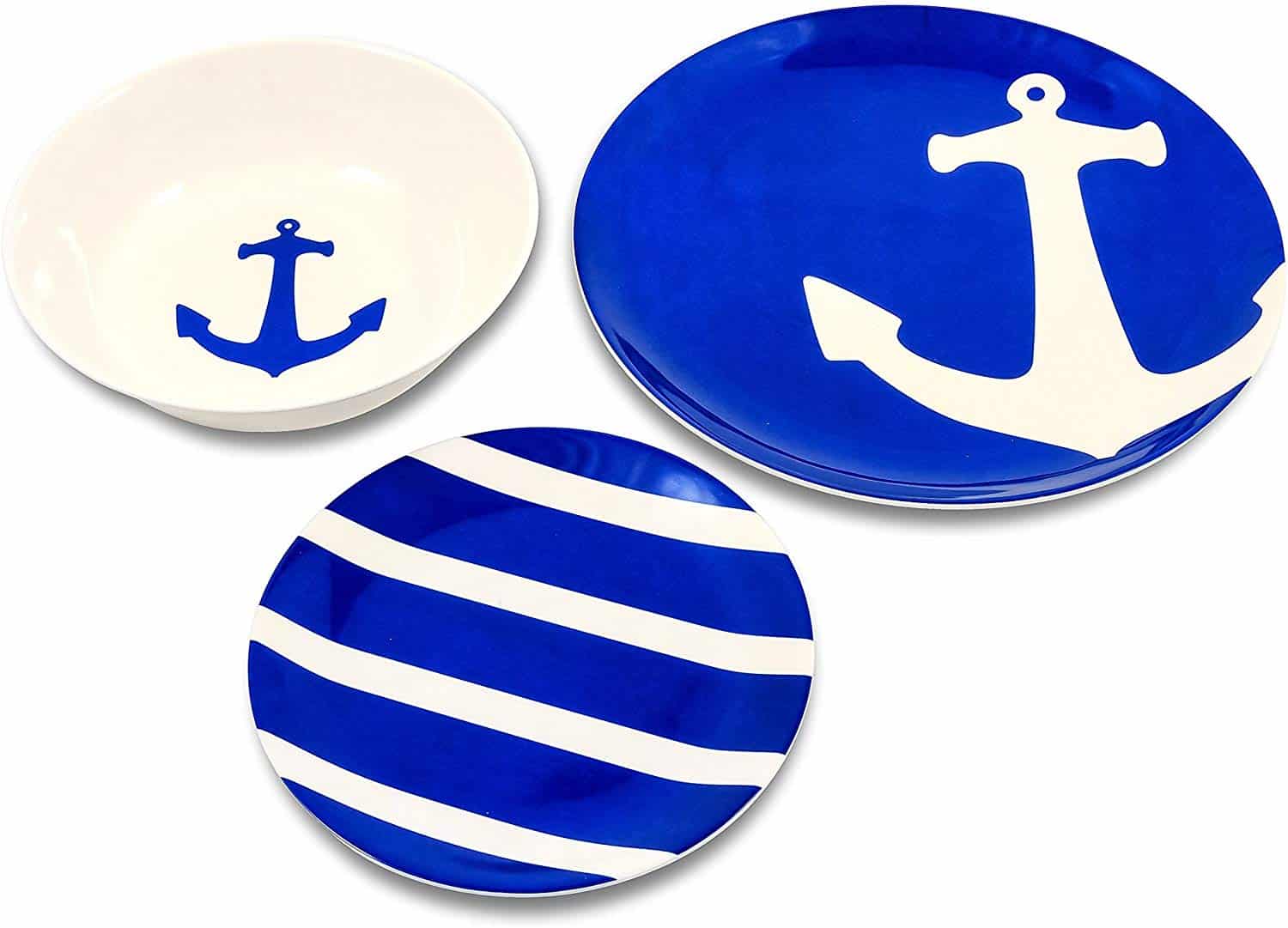 melamine-plastic-dinnerware-nautical