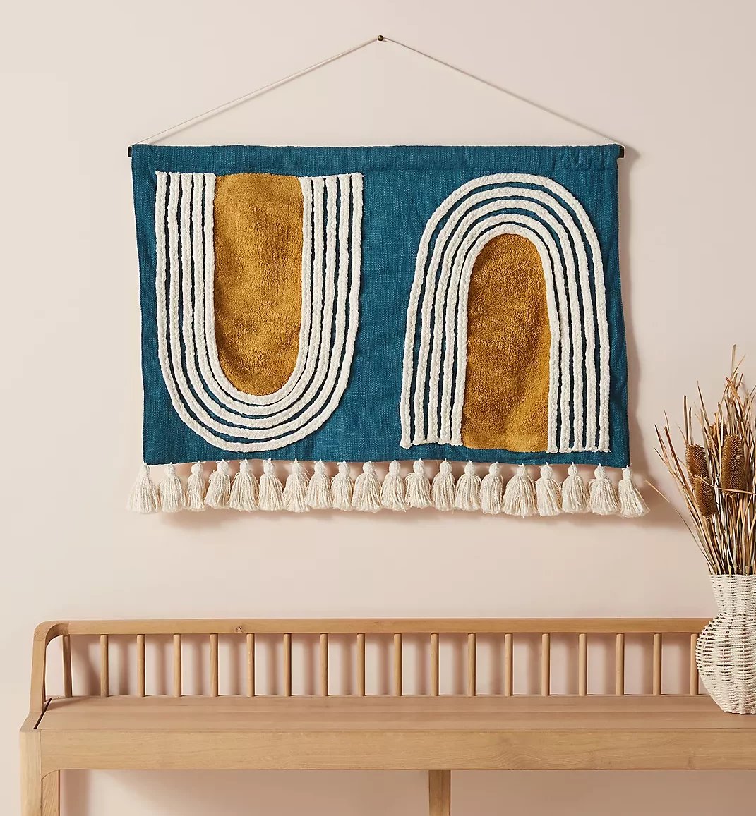 boho-wall-decor-blue-wall-hanging