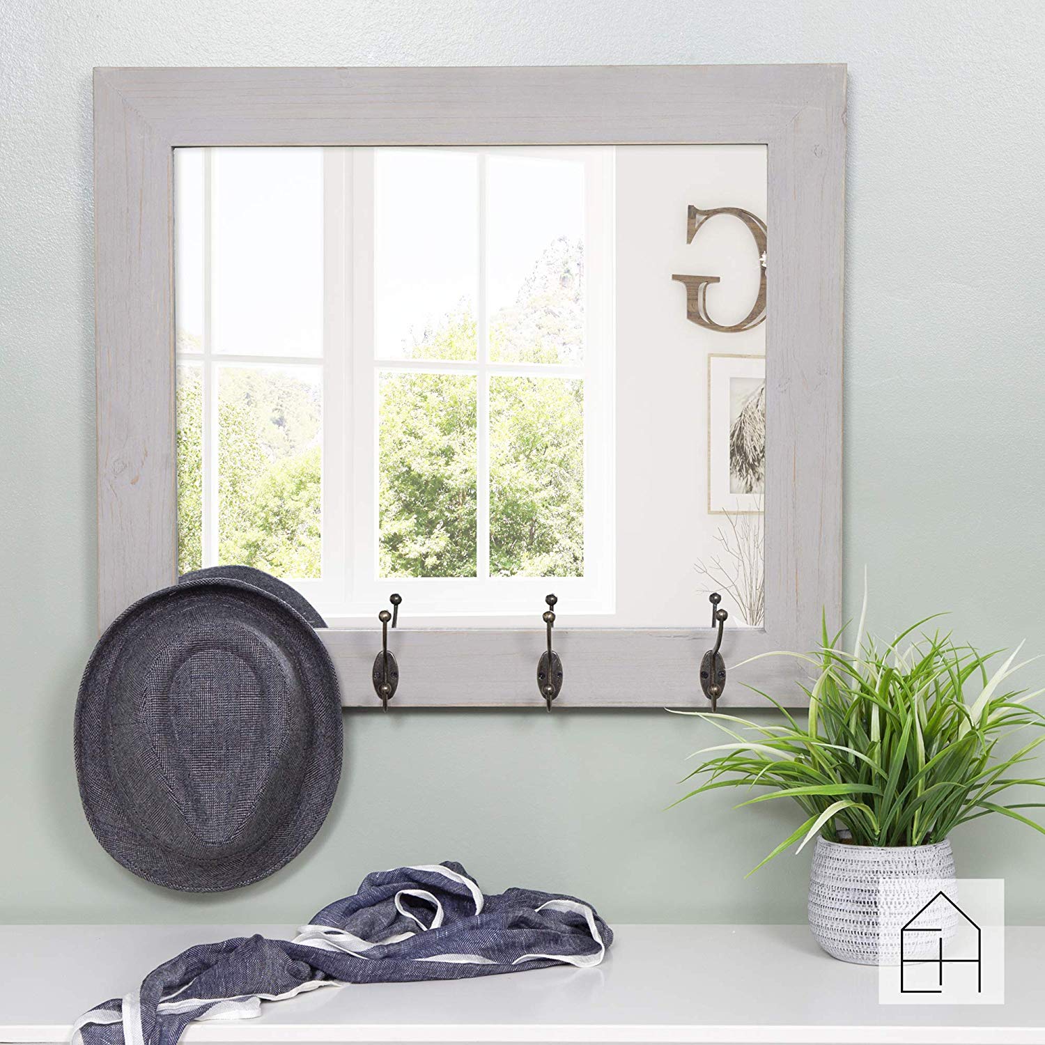 entryway-mirror-rustic