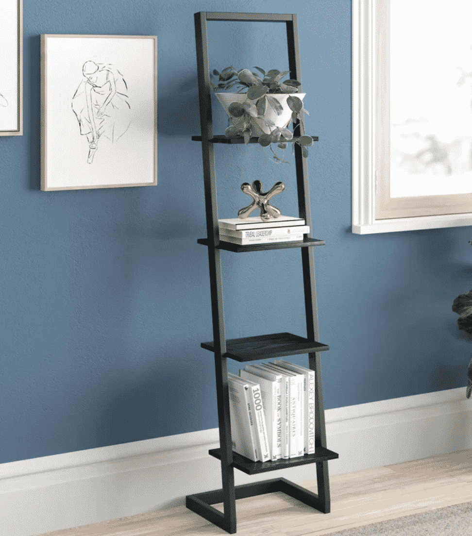 small-bookcase-office-ladder