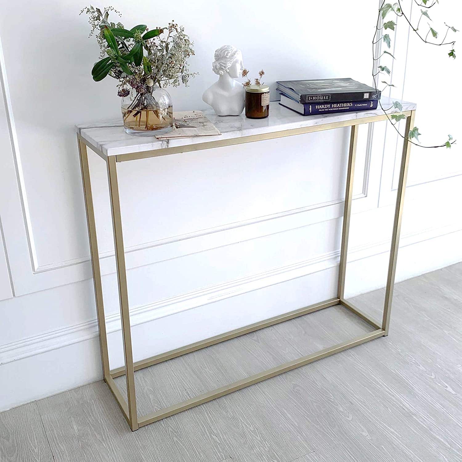 small-entryway-tables-marble-gold